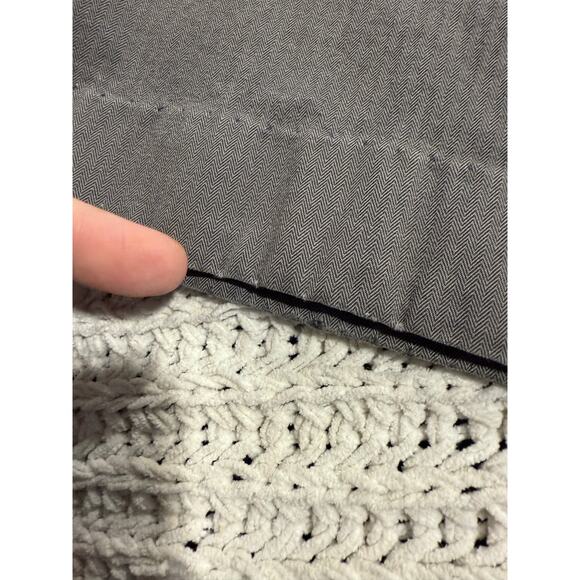 Eddie Bauer Mercer Fit Pants Wide Leg Trousers Womens Size 8 Gray Stretch Chinos - Picture 13 of 13